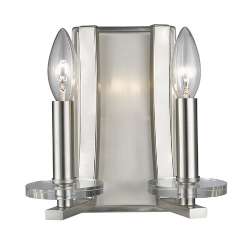 Verona Two Light Wall Sconce in Brushed Nickel (224|20102SBN)