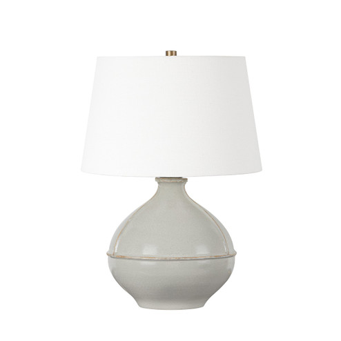 Salvage One Light Table Lamp in Patina Brass And Ceramic Pale Sage (67|PTL1624PBRCPS)