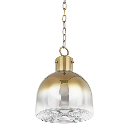 Beryl One Light Pendant in Patina Brass (67|F2112PBR)