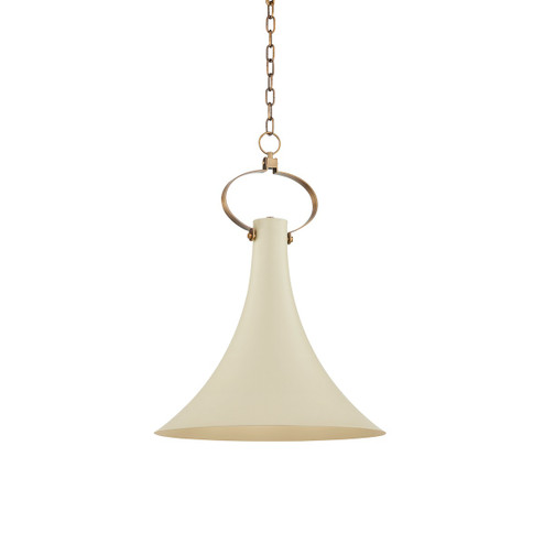 Radcliff One Light Pendant in Patina Brass (67|F1518PBRSSD)
