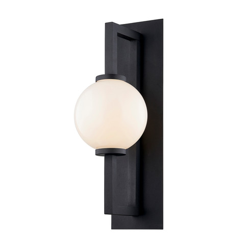 Darwin One Light Wall Sconce in Textured Black (67|B7323TBK)