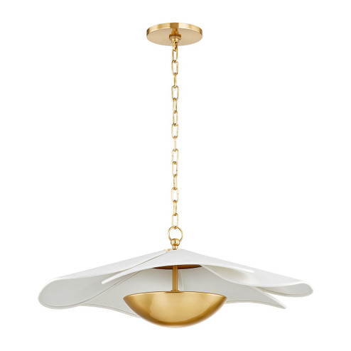 Madeline LED Pendant in Aged Brass (428|H814701AGB)