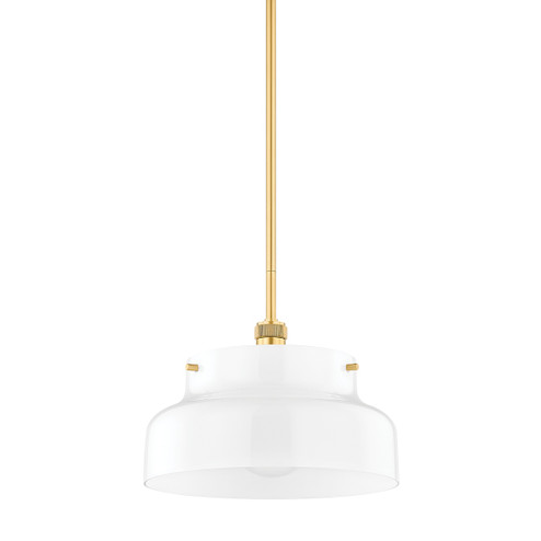Luella One Light Pendant in Aged Brass (428|H790701LAGB) Luella One Light Pendant in Aged Brass (428|H790701LAGB)