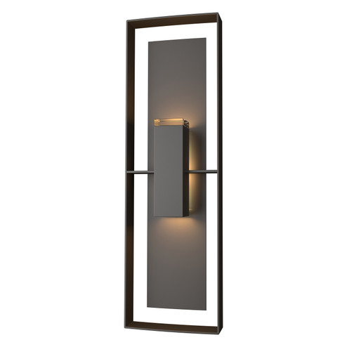 Shadow Box One Light Outdoor Wall Sconce in Coastal White (39|302607SKT0275ZM0546)