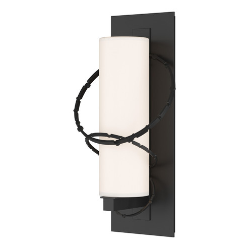 Olympus One Light Outdoor Wall Sconce in Coastal White (39|302402SKT02GG0034)