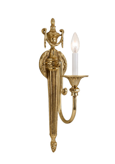 Langley One Light Wall Sconce in Olde Brass (60|7001OB)