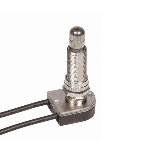 On-Off Metal Rotary Switch in Nickel Plated (230|801364)
