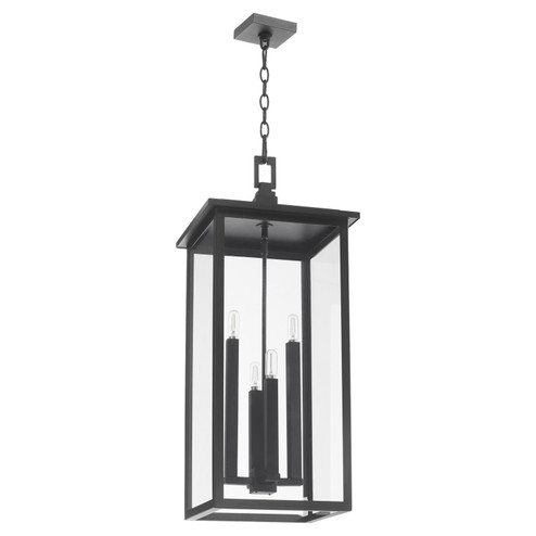Westerly Four Light Pendant in Textured Black (19|7128469)