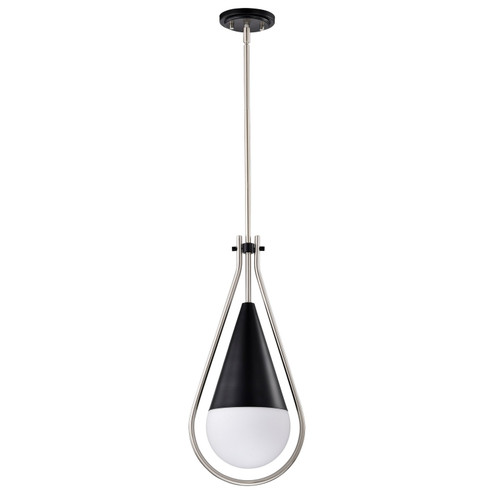 Admiral One Light Pendant in Matte Black (72|607913)