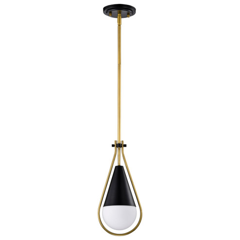 Admiral One Light Pendant in Matte Black (72|607903)