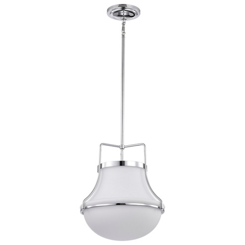 Valdora One Light Pendant in Polished Nickel (72|607873)