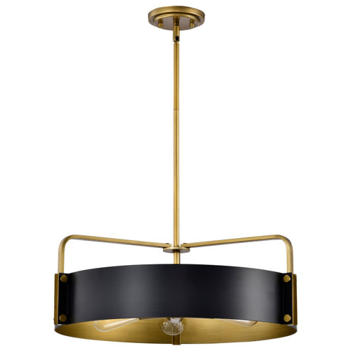 Altos Five Light Pendant in Matte Black (72|607844)