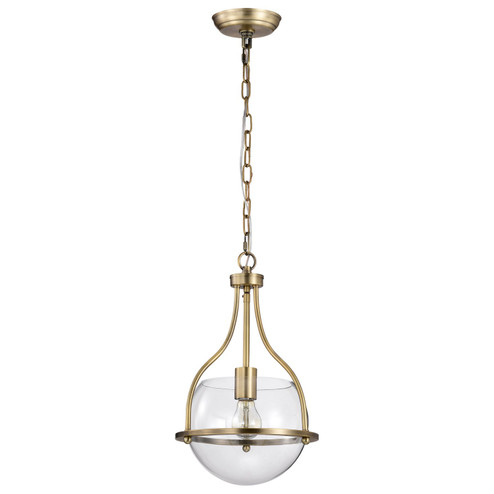 Amado One Light Pendant in Vintage Brass (72|607815)