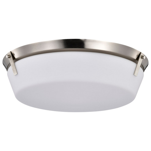 Rowen Four Light Flush Mount in Brushed Nickel (72|607761)