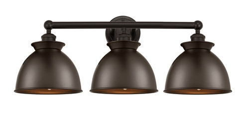 Edison Three Light Bath Vanity in Oil Rubbed Bronze (405|6163WOBM14OB)