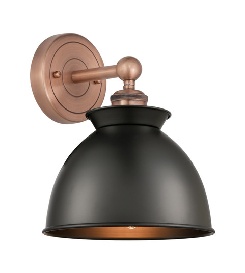 Edison One Light Wall Sconce in Antique Copper (405|6161WACM14BK)