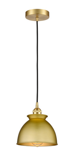 Edison One Light Mini Pendant in Satin Gold (405|6161PSGM14SG) Edison One Light Mini Pendant in Satin Gold (405|6161PSGM14SG)