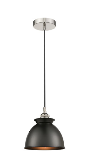 Edison One Light Mini Pendant in Matte Black (405|6161PBKM14BK)
