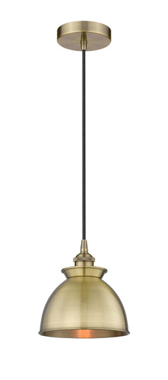 Edison One Light Mini Pendant in Antique Brass (405|6161PABM14AB)