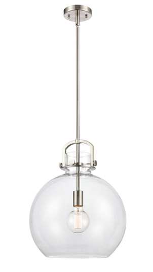 Downtown Urban One Light Pendant in Polished Nickel (405|4101SPN14CL)
