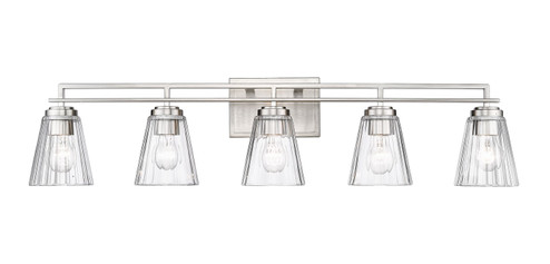 Lyna Five Light Vanity in Brushed Nickel (224|8235VBN)