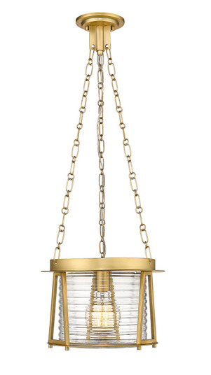 Cape Harbor One Light Pendant in Rubbed Brass (224|7503P13RB)