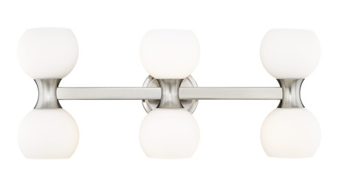 Artemis Six Light Vanity in Brushed Nickel (224|4946VBN)