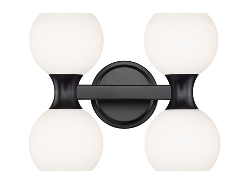 Artemis Four Light Vanity in Matte Black (224|4944VMB)