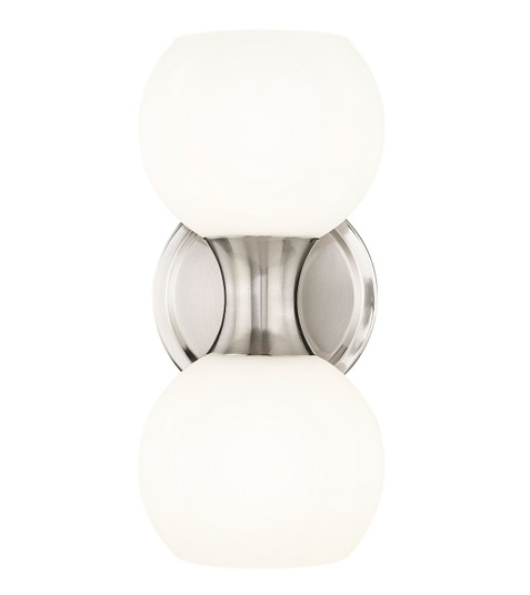 Artemis Two Light Wall Sconce in Brushed Nickel (224|4942SBN)