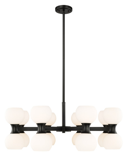 Artemis 16 Light Chandelier in Matte Black (224|49416MB)