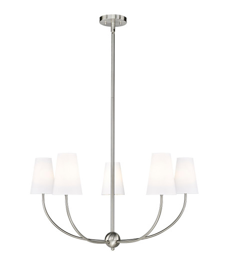 Shannon Five Light Chandelier in Brushed Nickel (224|304032BN)