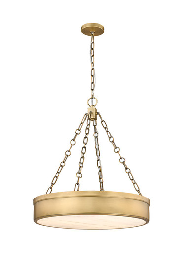 Anders LED Chandelier in Rubbed Brass (224|1944P22RBLED)