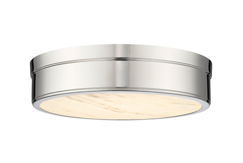 Anders LED Flush Mount in Polished Nickel (224|1944F15PNLED)