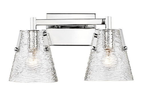 Analia Two Light Vanity in Chrome (224|11012VCH)