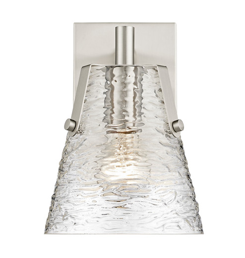 Analia One Light Wall Sconce in Brushed Nickel (224|11011SBN)