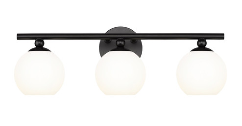 Neoma Three Light Vanity in Matte Black (224|11003VMB)