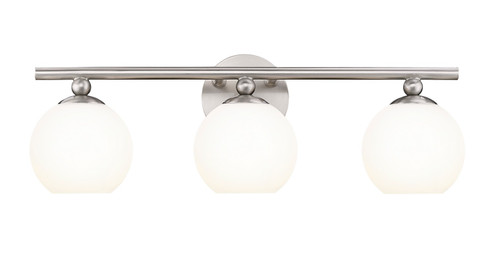 Neoma Three Light Vanity in Brushed Nickel (224|11003VBN)