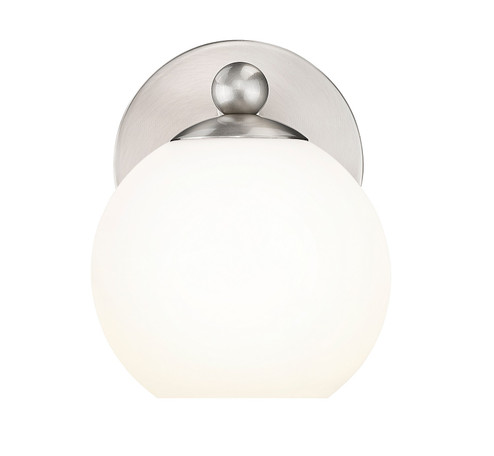 Neoma One Light Wall Sconce in Brushed Nickel (224|11001SBN)