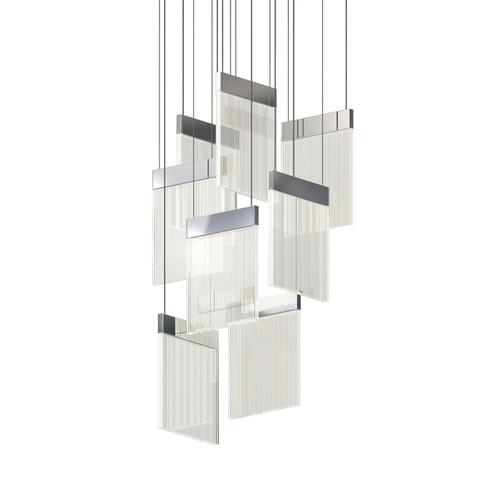 V Panels LED Pendant in Polished Chrome (69|309401)