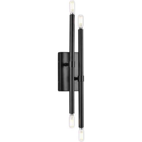 Arya Four Light Wall Bracket in Matte Black (54|P71012031M)