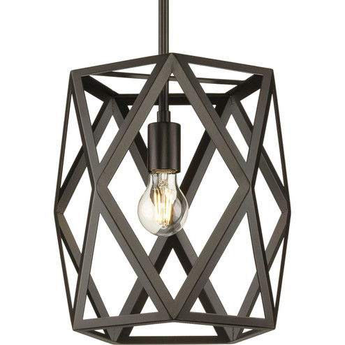 Saucedo One Light Pendant in Architectural Bronze (54|P500421129)