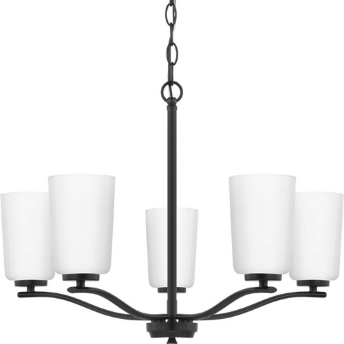 Adley Five Light Chandelier in Matte Black (54|P40035031M)