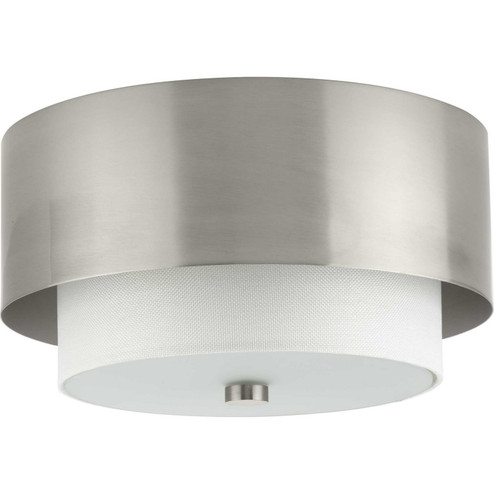 Silva Two Light Flush Mount in Brushed Nickel (54|P350249009)