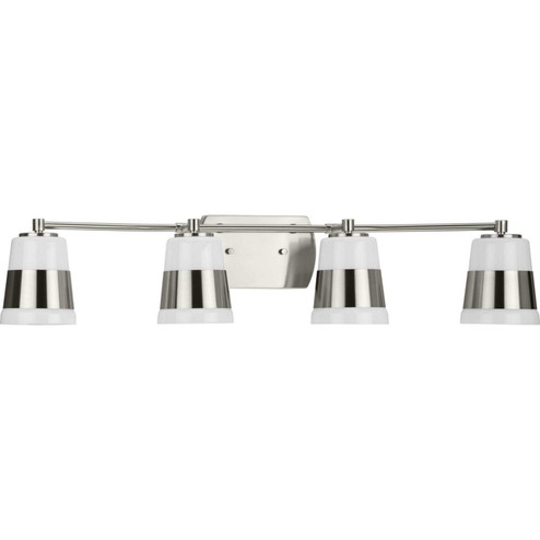 Haven Four Light Bath in Brushed Nickel (54|P300445009)