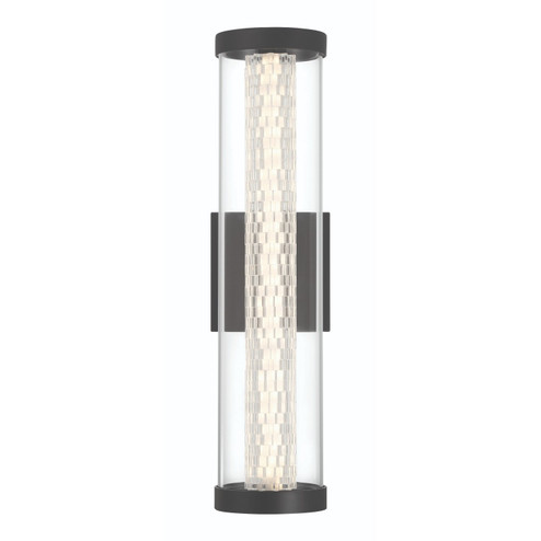 Savron LED Outdoor Wall Sconce in Black (40|46808011)