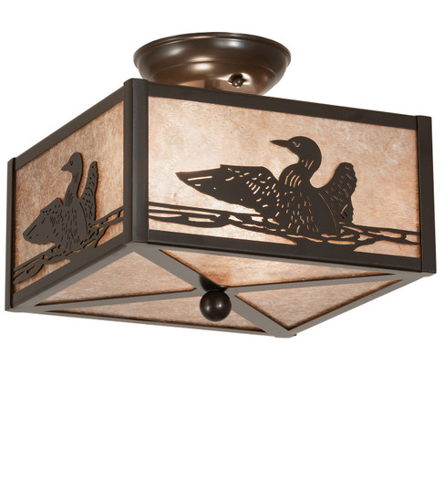 Loon Two Light Flushmount in Timeless Bronze (57|264714)