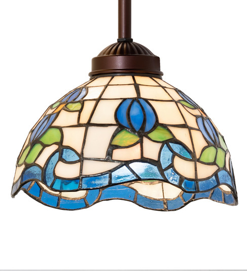 Roseborder One Light Mini Pendant in Mahogany Bronze (57|110710)