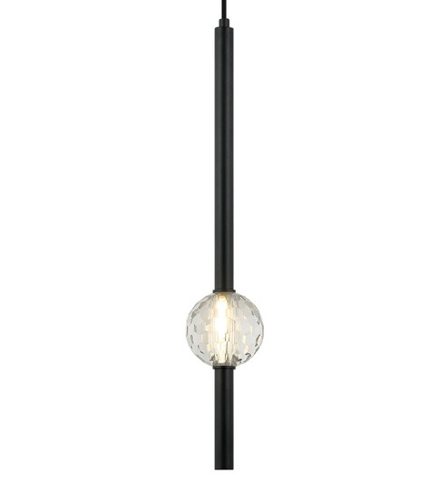 Windchimer One Light Pendant in Matte Black (423|C68901MB)