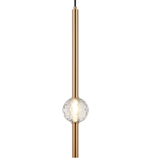 Windchimer One Light Pendant in Aged Gold Brass (423|C68901AG)