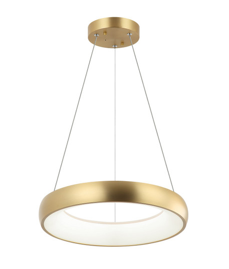 MAVERICK LED Pendant in Brushed Gold (423|C32716BG)